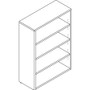 Lorell Prominence 2.0 Bookcase - 48" Height x 34" Width x 12" Depth, x 1" Thickness Top - (LLRPBK3448GE) Product Image 