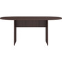 Lorell Essentials Oval Conference Table - 29.5" Height x 72" Width x 36" Depth x 1.3" Thickness - (LLR18230) Product Image 