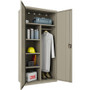 Lorell Fortress Series Wardrobe Cabinet - 18" Length x 36" Width x 72" Height - (LLR66965) Product Image 