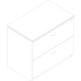 Lorell Chateau Series Lateral File - 2-Drawer - (LLR34313) Product Image 