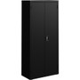 Lorell Fortress Series Slimline Storage Cabinet - 30" Width x 15" Depth x 66" Height - (LLR69830BK) Product Image 