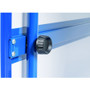 MasterVision Magnetic AdjustableDoublee-sided Easel - White Surface - (BVCEA49145026) Product Image 