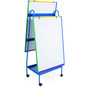 MasterVision Magnetic AdjustableDoublee-sided Easel - White Surface - (BVCEA49145026) Product Image 