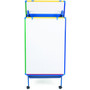 MasterVision Magnetic AdjustableDoublee-sided Easel - White Surface - (BVCEA49145026) Product Image 