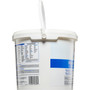 Clorox Healthcare Bleach Germicidal Wipes Bucket - Ready-To-Use - 12" Length x 12" Width - Anti-corrosive, Antibacterial - White - 110/Tub - (CLO30358BD) Product Image 