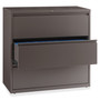 Lorell Fortress Series Lateral File - 42" Width x 18.6" Depth x 40.3" Height - (LLR60476) Product Image 