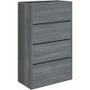 HON 10500 H10516 Lateral File - 59.1" Height x 36" Width x 20" Depth - 4 - Finish: Sterling Ash Product Image 