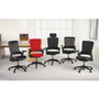 Lorell Serenity Series Executive Multifunction High-back Chair - Leather Seat Material - (LLR59529) Product Image 