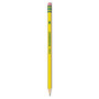 Ticonderoga Pencils, HB (#2), Black Lead, Yellow Barrel, Dozen View Product Image
