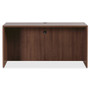 Lorell Essentials Series Credenza Shell - 29.5" Height x 59" Width x 23.6" Depth Credenza, x 1" Thickness Top, x 3.8" Thickness Drawer Pull - (LLR69971) Product Image 