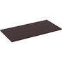 Lorell Training Tabletop - Espresso Rectangle, Laminated Top - (LLR59639) Product Image 