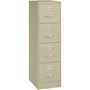 Lorell Fortress Series 22" Commercial-Grade Vertical File Cabinet - 15" Width x 22" Depth x 52" Height - (LLR42293) Product Image 