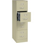 Lorell Fortress Series 22" Commercial-Grade Vertical File Cabinet - 15" Width x 22" Depth x 52" Height - (LLR42293) Product Image 