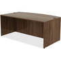 Lorell Essentials Series Bowfront Desk Shell - 29.5" Height x 71" Width x 41.4" Depth Desk - (LLR69952) Product Image 