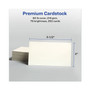 Avery Printable Microperforated Business Cards w/Sure Feed Technology, Laser, 2 x 3.5, Ivory, 250 Cards, 10/Sheet, 25 Sheets/Pack View Product Image