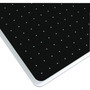 Floortex Viztex Glacier Teal & Black Plan & Grid Glass Dry-Erase Board - 17" x 23" - (FLRFCVGM1723TP) Product Image 