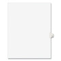 Avery Preprinted Legal Exhibit Side Tab Index Dividers, Avery Style, 26-Tab, P, 11 x 8.5, White, 25/Pack, (1416) View Product Image