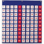 Learning Resources Hundred Pocket Chart - Theme/Subject: Learning - Skill Learning: Counting, Odd Number, Even Number, Number, Multiplication - 5+ Product Image 