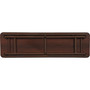 Lorell Economy Folding Banquet Table - Mahogany Rectangle Top - (LLR60725) Product Image 