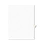 Avery Preprinted Legal Exhibit Side Tab Index Dividers, Avery Style, 26-Tab, Q, 11 x 8.5, White, 25/Pack, (1417) View Product Image