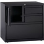 Lorell 30" Personal Storage Center Lateral File - 30" Width x 18.6" Depth x 28" Height - (LLR60933) Product Image 
