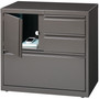 Lorell 30" Personal Storage Center Lateral File - 30" Width x 18.6" Depth x 28" Height - (LLR60934) Product Image 