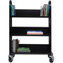 Lorell Single-sided Book Cart - 3 Shelf - (LLR99933) Product Image 