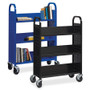 Lorell Single-sided Book Cart - 3 Shelf - (LLR99933) Product Image 