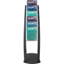 Deflecto Contemporary Floor Display - 6 Compartment(s) - (DEF693104) Product Image 