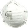3M N95 Particle Respirator 8200 Masks - Airborne Particle, Mold, Dust, Granular Pesticide, Allergen Protection - (MMM8200H2C) Product Image 