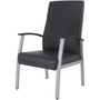 Lorell High-Back Healthcare Guest Chair - Vinyl Seat Material - (LLR67011) Product Image 