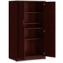 HON 10500 Series Mahogany Laminate Office Desking - 66.6" Height x 36" Width x 24" Depth - (HON105299NN) Product Image 
