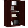 HON 10500 Series Mahogany Laminate Office Desking - 66.6" Height x 36" Width x 24" Depth - (HON105299NN) Product Image 