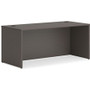 HON Mod Slate Teak Laminate Desk Component - 29" Height x 72" Width x 36" Depth - Material: Metal - Finish: Slate Teak Laminate Product Image 
