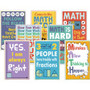 Teacher Created Resources Math Fun Posters - 11" Width x 17" Height Product Image 