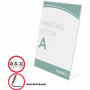 Deflecto Superior Image Slanted Sign Holders - 8.5" Width x 11" Height x 3.5" Depth - (DEF590101CT) Product Image 