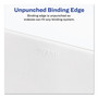 Avery Preprinted Legal Exhibit Side Tab Index Dividers, Allstate Style, 26-Tab, A to Z, 11 x 8.5, White, 1 Set, (1700) View Product Image