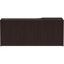 Lorell Essentials Series Left Corner Credenza - 29.5" Height x 36" Width x 24" Depth x 72" Length Credenza, x 1" Thickness Top - (LLR18267) Product Image 