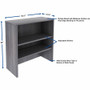 Lorell Essentials 2-shelf Stack-on Bookcase Product Image 