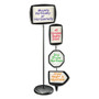 MasterVision Arrow Dry-erase Floor Sign - English, Spanish - (BVCSIG01010101) Product Image 