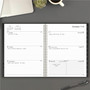 Mead Basic Weekly Monthly Planner, Black, Large, 8 1/2" x 11" - Large - (AAGCRW62005) Product Image 
