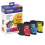 Brother Innobella LC613PKS Original Inkjet Ink Cartridge - Cyan, Yellow, Magenta - (BRTLC613PKS) Product Image 