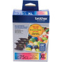 Brother Innobella LC753PKS Original Inkjet Ink Cartridge - Cyan, Magenta, Yellow - 3 / Pack - Inkjet - Cyan, Magenta, Yellow Product Image 