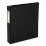 Avery Economy Non-View Binder with Round Rings, 3 Rings, 1.5" Capacity, 11 x 8.5, Black, (4401) View Product Image