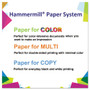 Hammermill Premium Laser Print Paper, 98 Bright, 3-Hole, 24 lb Bond Weight, 8.5 x 11, White, 500/Ream View Product Image