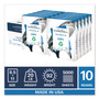 Hammermill Great White 30 Recycled Print Paper, 92 Bright, 20 lb Bond Weight, 8.5 x 11, White, 500 Sheets/Ream, 10 Reams/Carton View Product Image