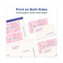 Avery Printable Microperforated Business Cards w/Sure Feed Technology, Laser, 2 x 3.5, White, 2,500 Cards, 10/Sheet, 250 Sheets/Box View Product Image
