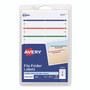 Avery Printable 4" x 6" - Permanent File Folder Labels, 0.69 x 3.44, White, 7/Sheet, 36 Sheets/Pack, (5215) View Product Image