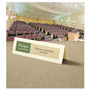 Avery Large Embossed Tent Card, Ivory, 3.5 x 11, 1 Card/Sheet, 50 Sheets/Pack (AVE5915) View Product Image