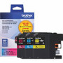 Brother Innobella LC1033PKS Original High Yield Inkjet Ink Cartridge - Tri-pack - Cyan, Magenta, Yellow - 3 / Pack Product Image 